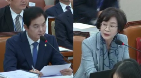 류영진 식약처장(좌), 김상희 의원